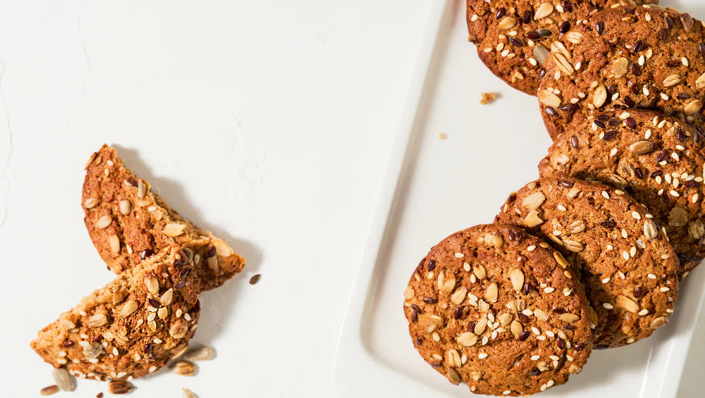 Cookies flocons d’avoine en photo avec plusieurs cookies delicieux