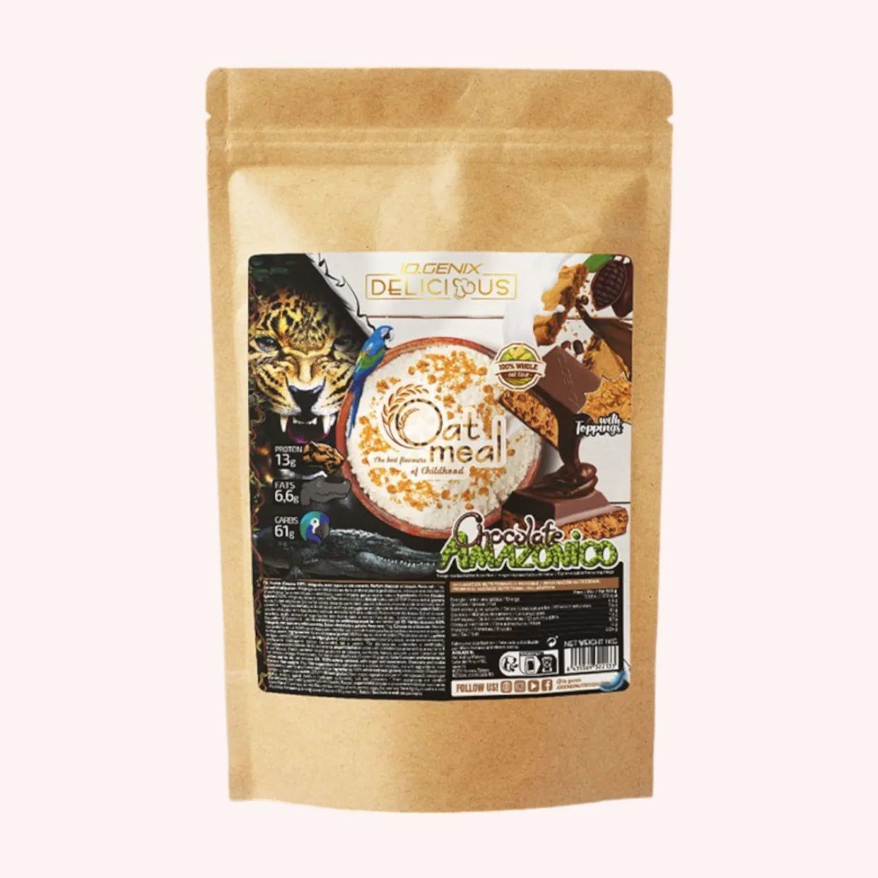 Farine d'avoine aromatisée - Io Genix