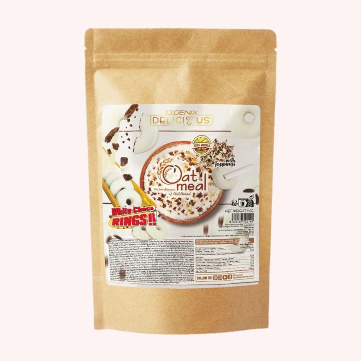 Farine d'avoine aromatisée - Io Genix