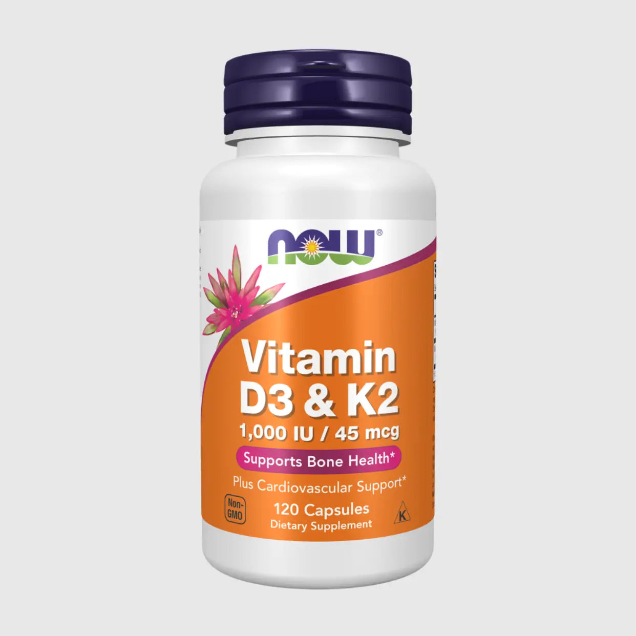 Vitamine D3 K2 - Now Foods