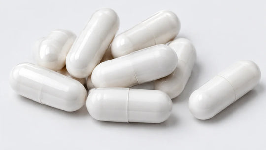 Image de gélules ZMA (zinc, magnésium, vitamine B6). 