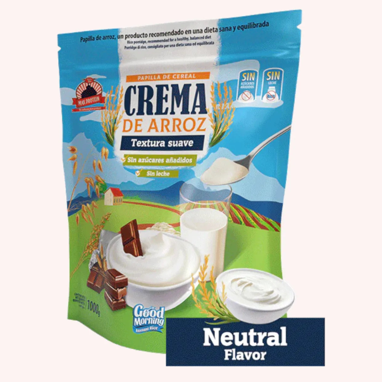 Rice Cream Crema de Arroz - Max Protein