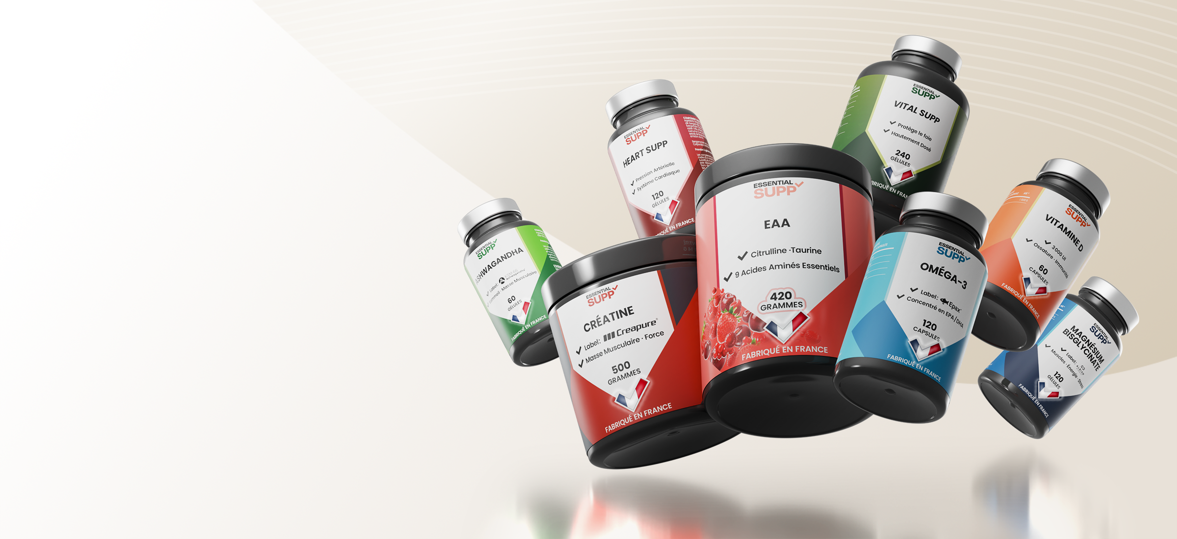 Produits Essential Supp