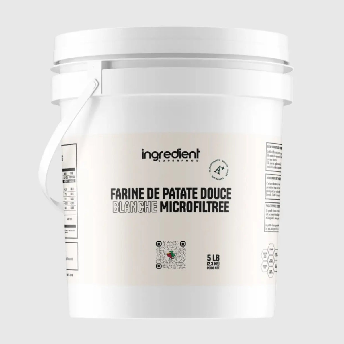 Farine de patate douce blanche - Ingrédient SuperFood