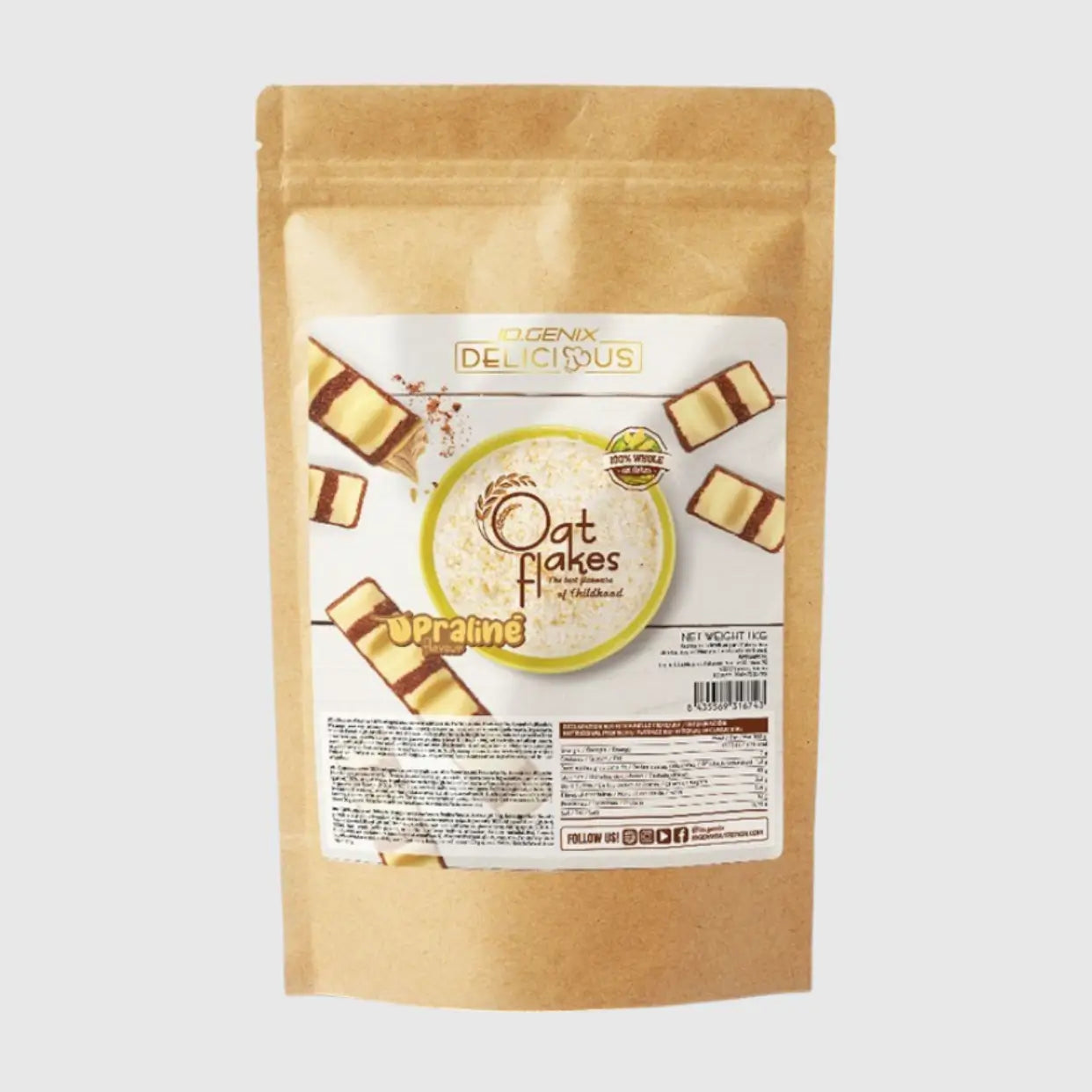 Flocon d'avoine aromatisé - Io Genix