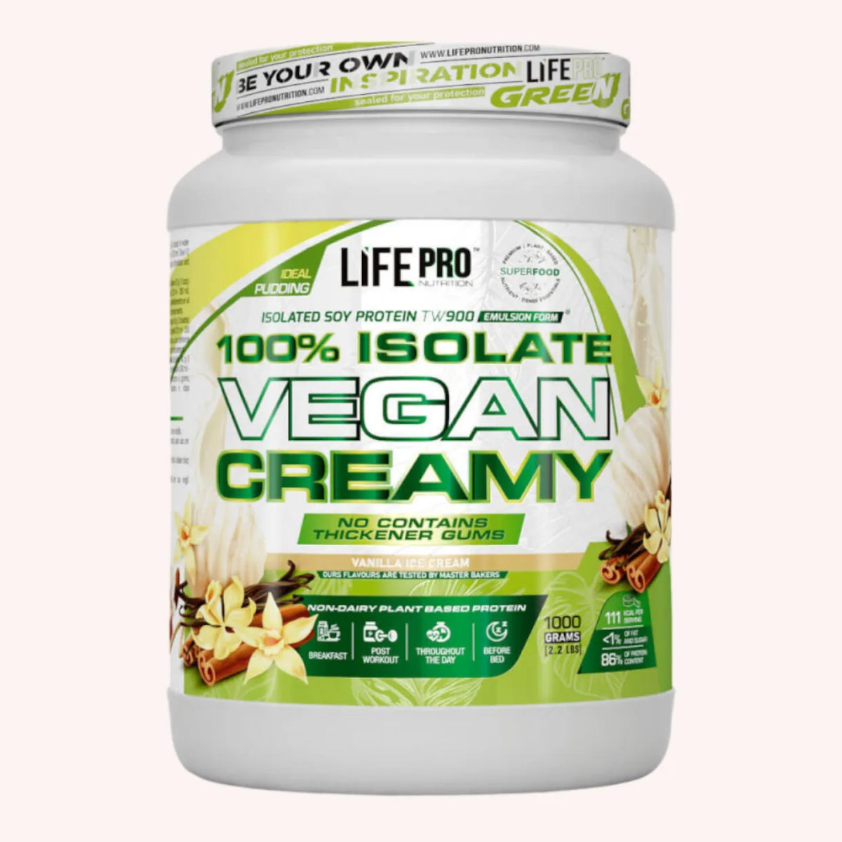 Whey Isolate Vegan LifePro : Protéine végétale premium