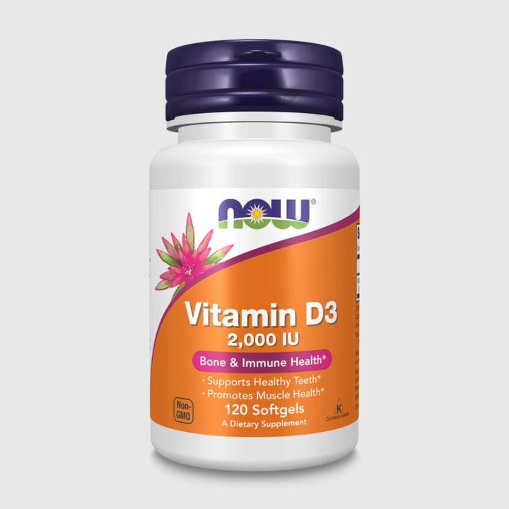 Vitamine D3 2000 IU - Now Foods