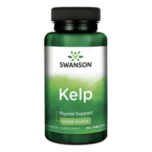 Kelp iode de swanson, un complément d'iode pour la thyroide.