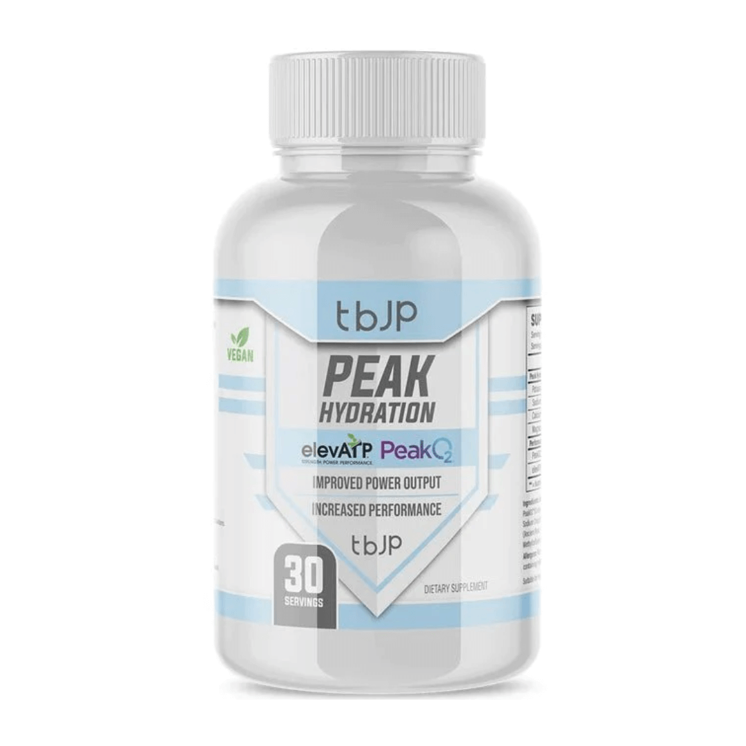 Peak hydration de Trained By JP Nutrition est une formule en gélules, conçue pour fournir les électrolytes nécessaires au corps.