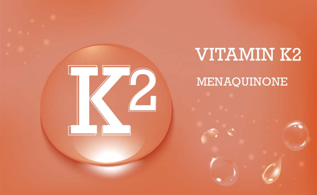 Vitamin K2, menaquinone. 
